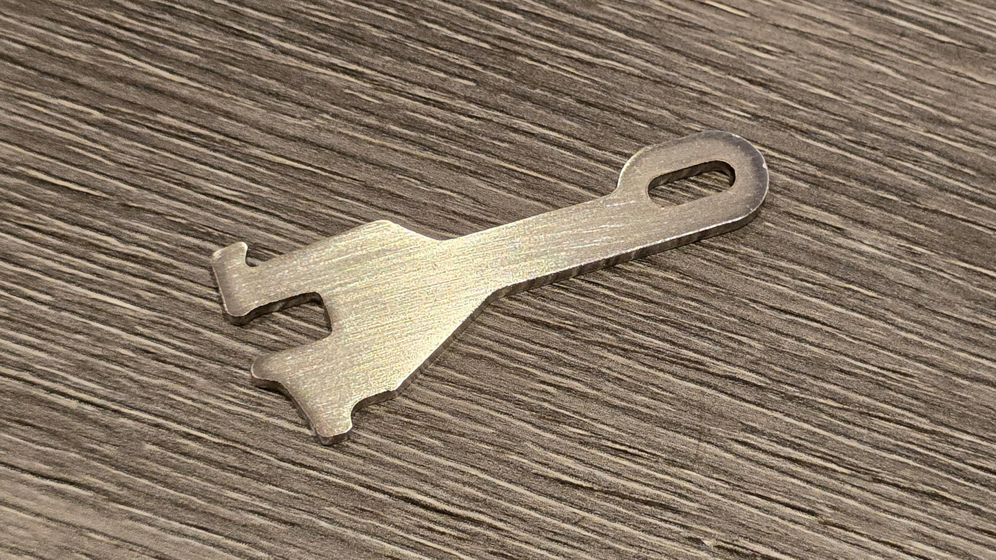 Jaeger Precision MWS / MTR16 ZET Plate (Stainless Steel)