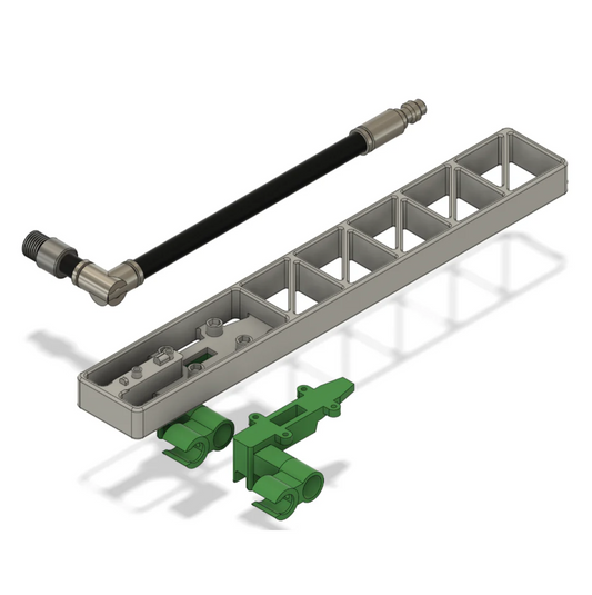 VFC M249 GBB HPA Adapter and AEG Box Conversion V2 - Full Kit