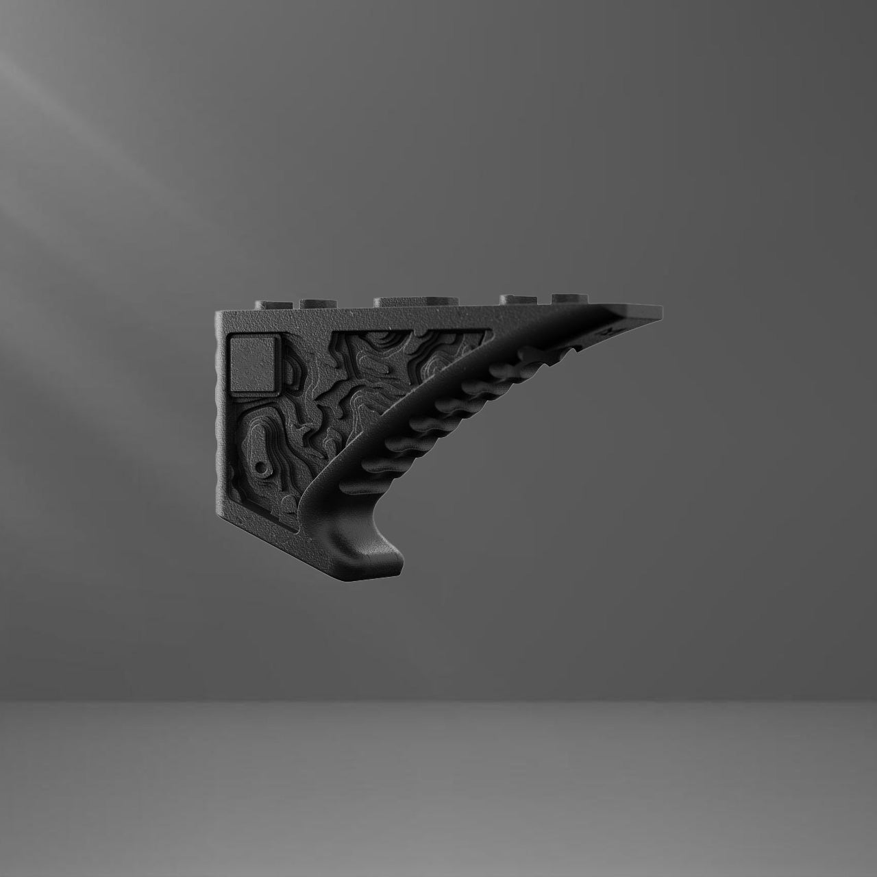 TerrainTac Bumpy McGripFace Topographic Slanted M-Lok Grip