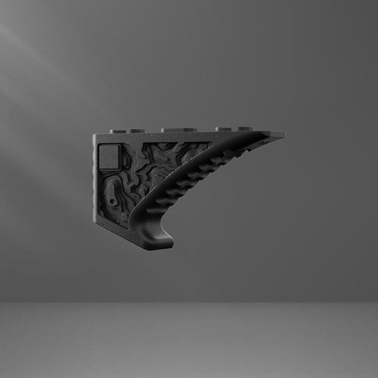 TerrainTac Bumpy McGripFace Topographic Slanted M-Lok Grip
