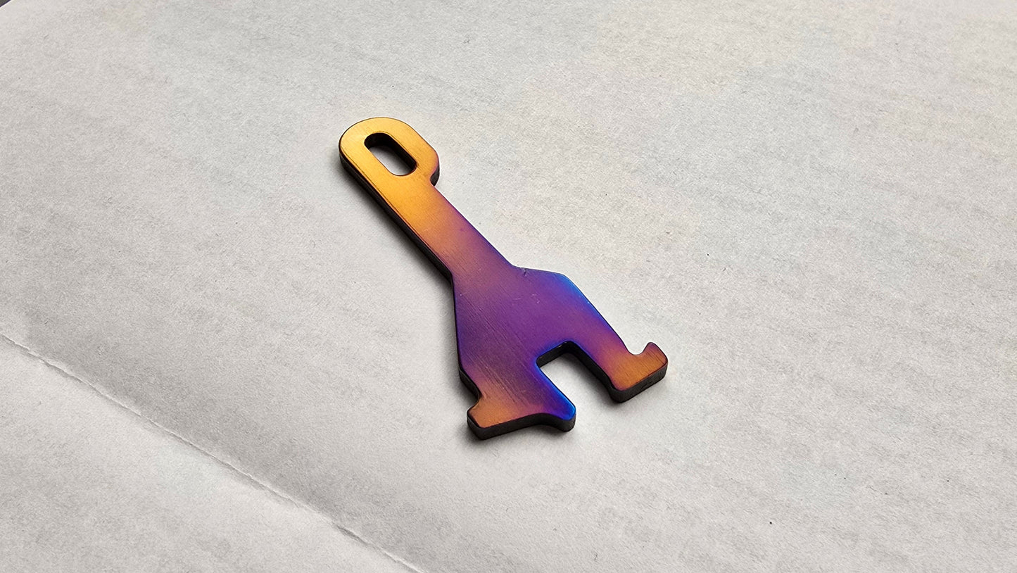 Jaeger Precision MWS / MTR16 ZET Plate (Titanium)
