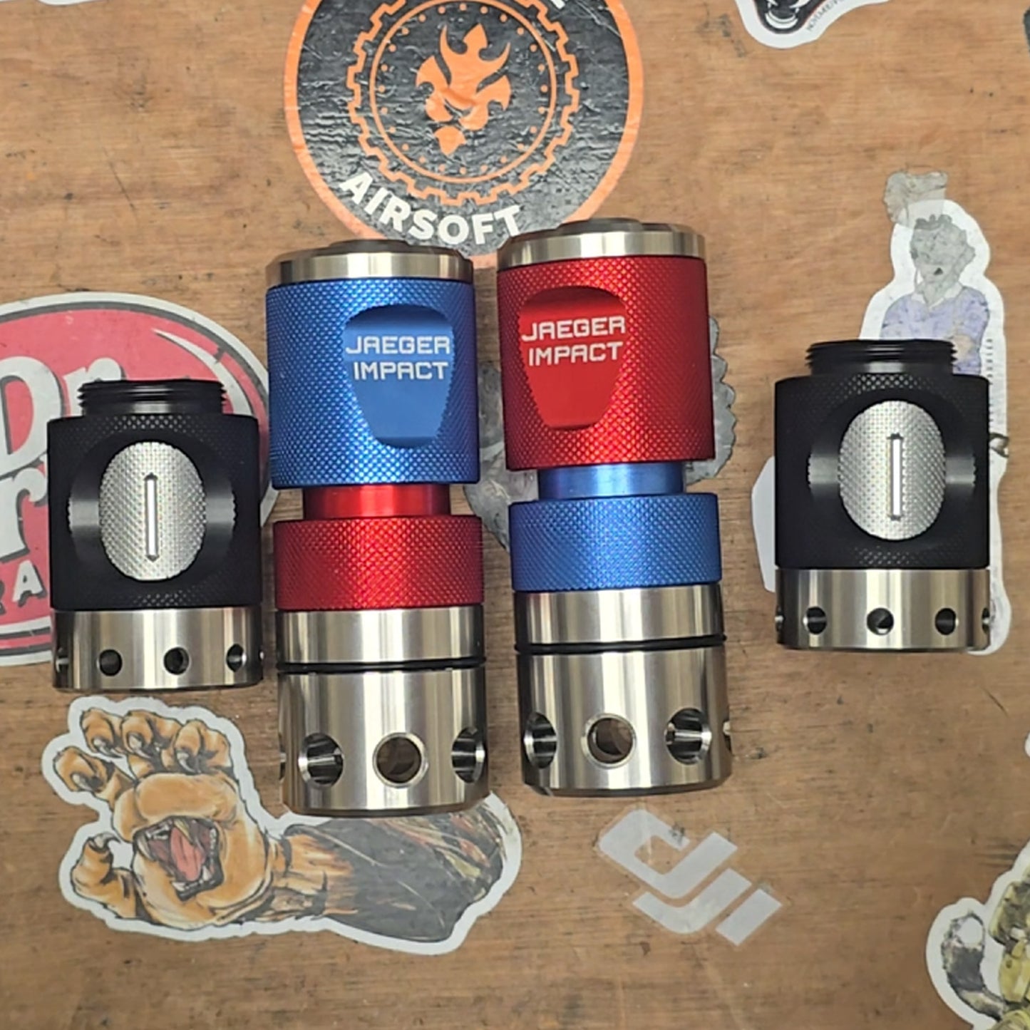 Jaeger Precision IMPACT Red vs Blue Package